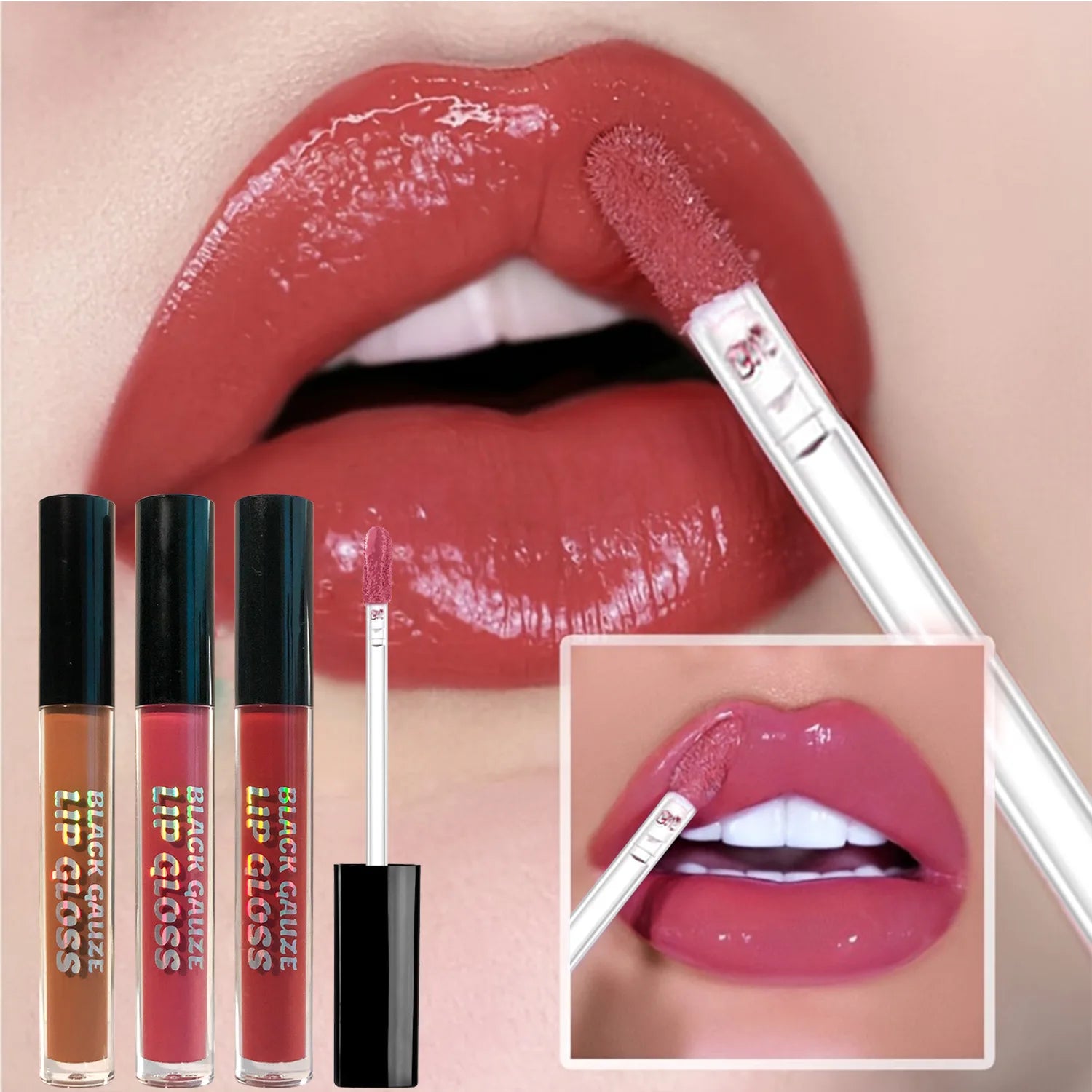 3-Color Matte Liquid Lipstick Set Waterproof Long-Lasting – BeautyByOla