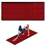 BeautyByOla – Full Body Red Light Mat 71"x31", 1280 LEDs Near-Infrared 660nm & 850nm Pad for Pain Relief