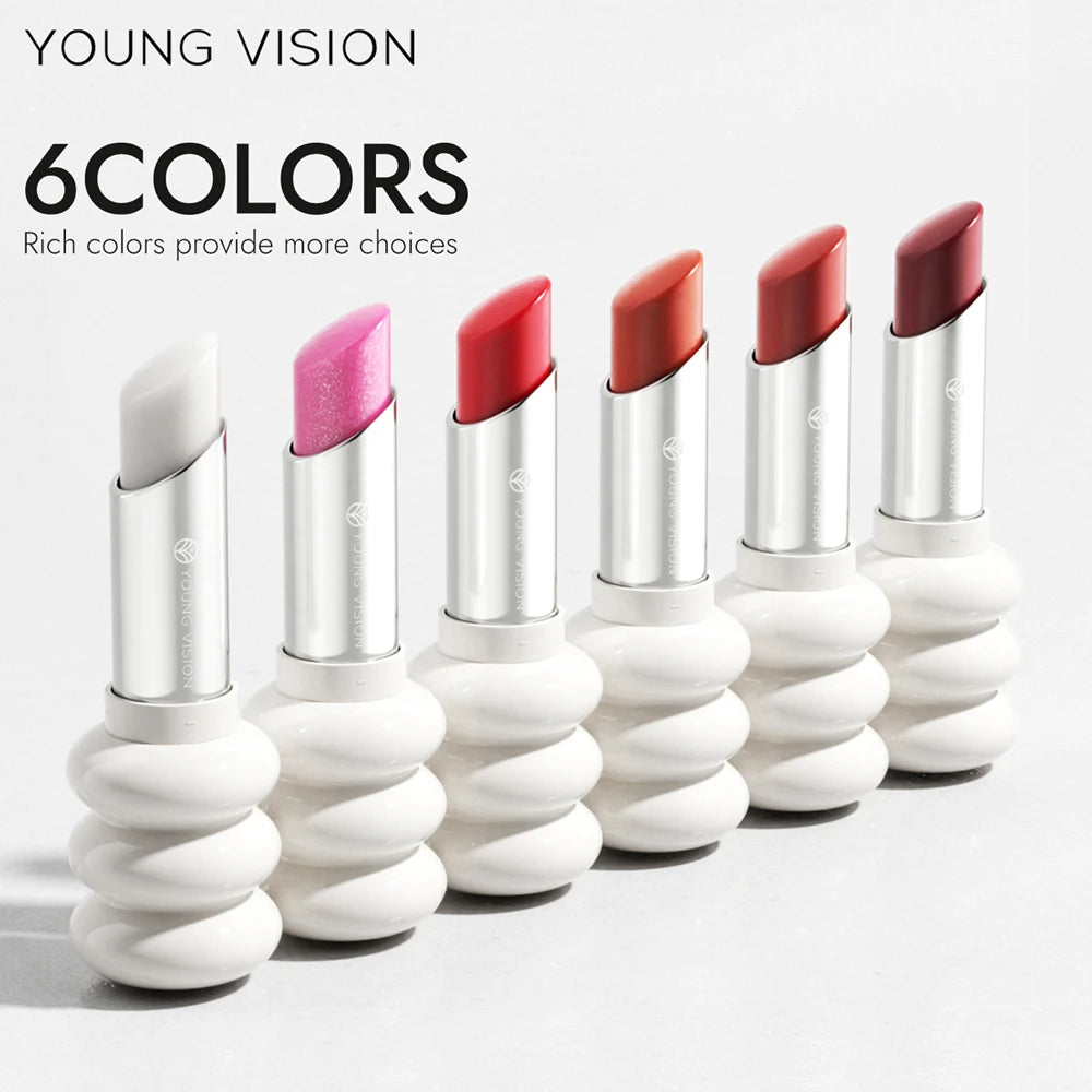 YOUNG VISION 6-Color Shimmer Moisturizing Lipstick Long-Lasting – BeautyByOla