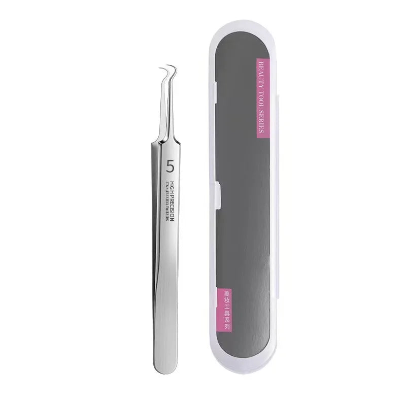 German No.5 Blackhead Remover Tweezers Ultra-Fine Acne Tool – BeautyByOla
