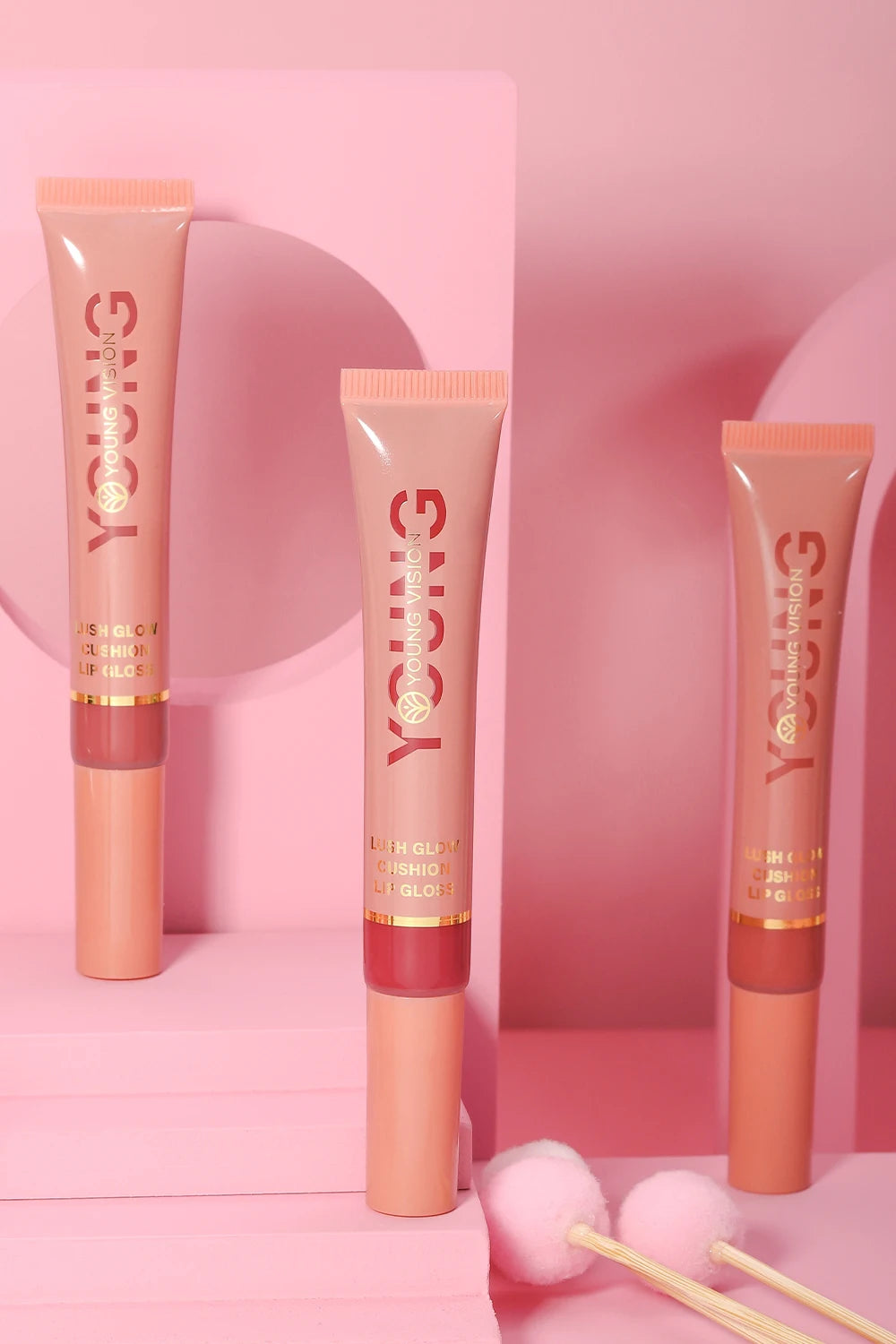 YOUNG VISION 6-Color Liquid Brightening Lip Gloss Moisturizing – BeautyByOla