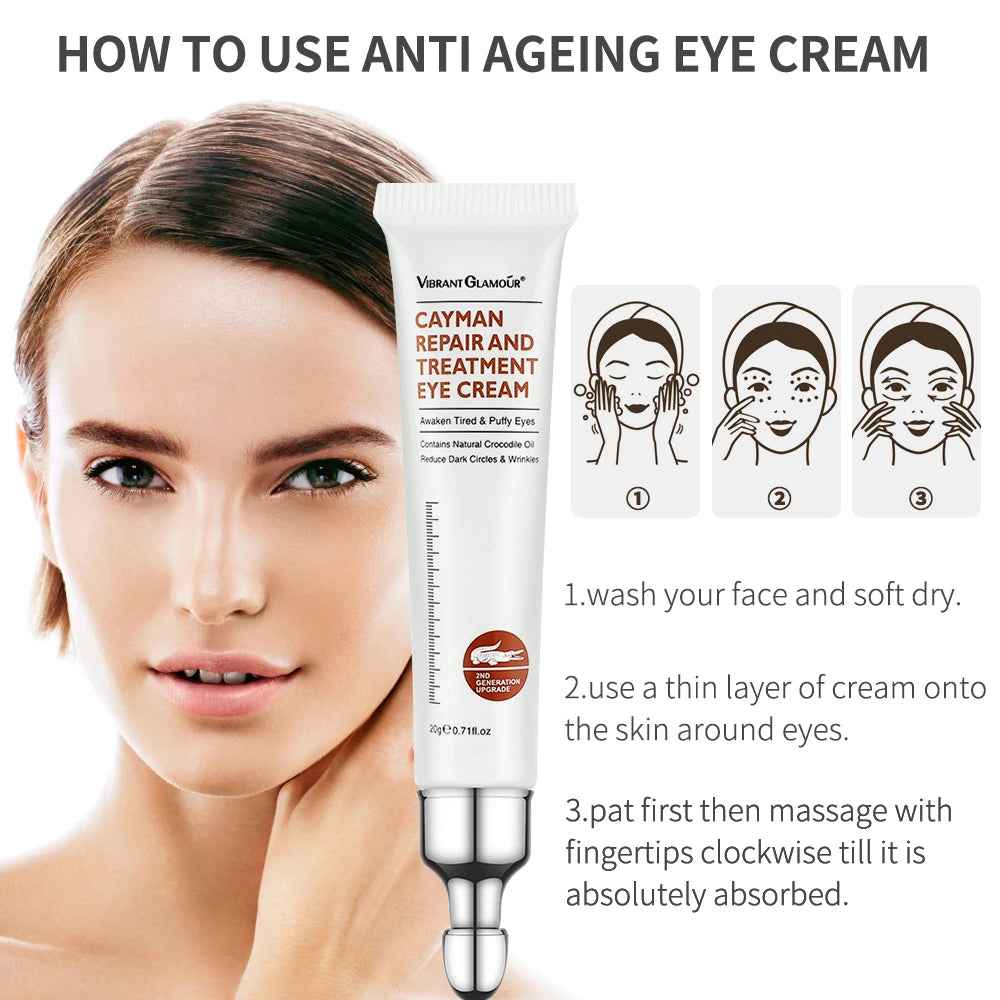 BeautyByOla – Peptide Collagen Eye Cream, Anti-Wrinkle & Anti-Aging, Dark Circle & Puffiness Treatment
