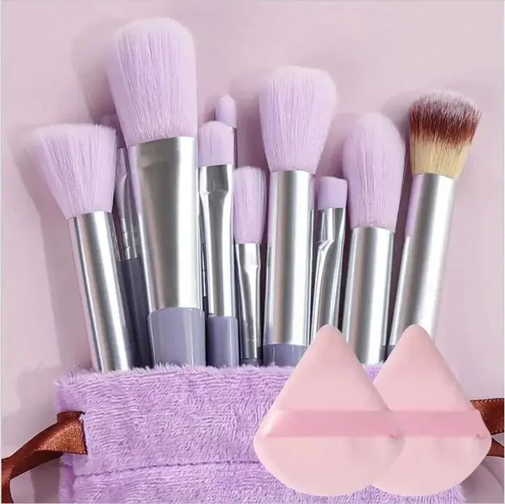 Professional Makeup Brush Set Soft Fluffy Foundation & Eyeshadow – BeautyByOla