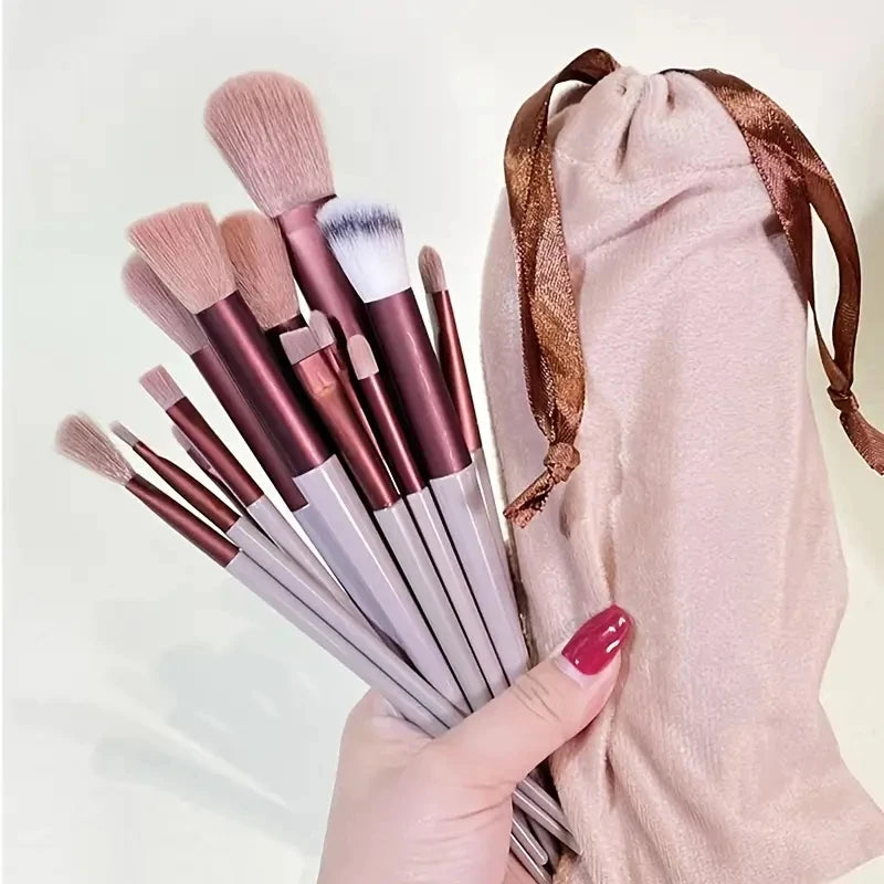 Professional Makeup Brush Set Soft Fluffy Foundation & Eyeshadow – BeautyByOla