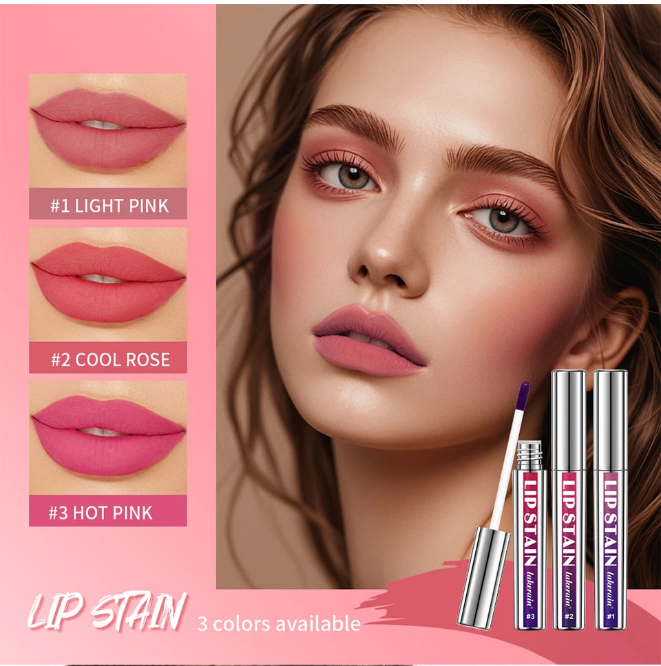 Long-Lasting Korean Matte Lip Tint Waterproof Liquid Lipstick – BeautyByOla