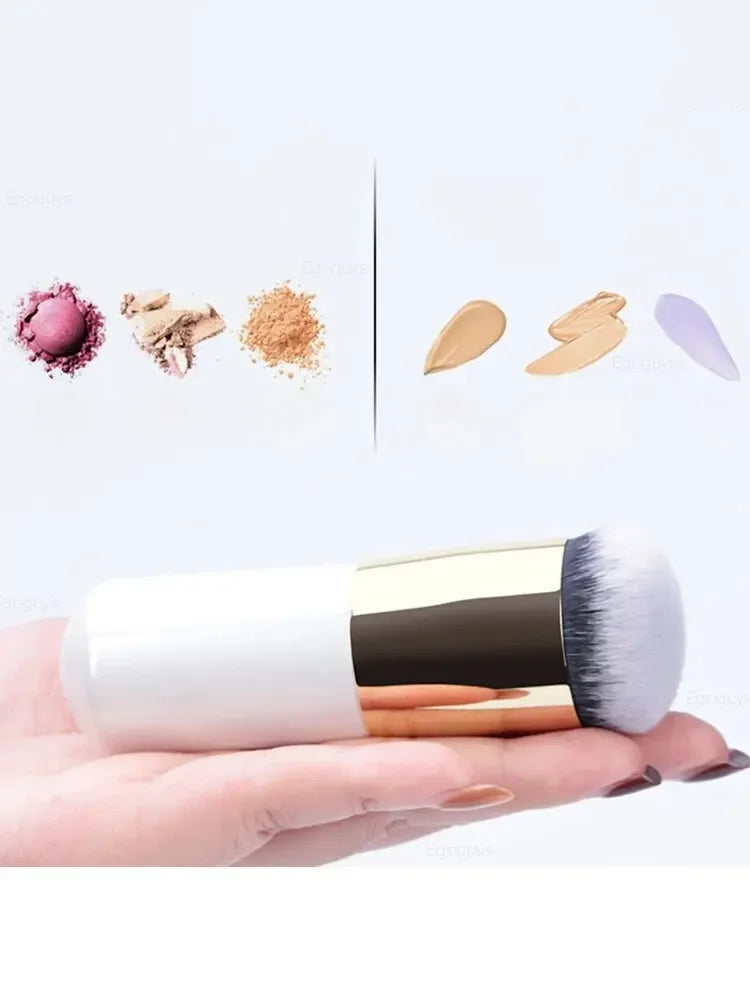 Large & Small Foundation Makeup Brush Set BB Cream Mushroom – BeautyByOla