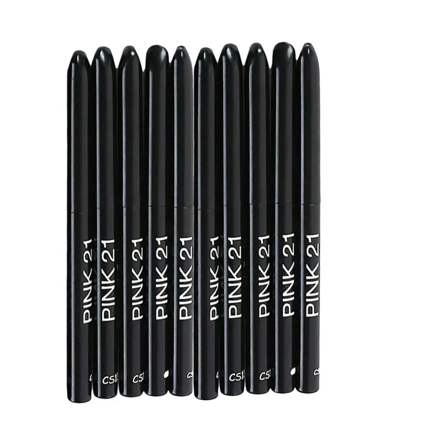 10pcs Long-Lasting Black Eyeliner Pencils Waterproof – BeautyByOla