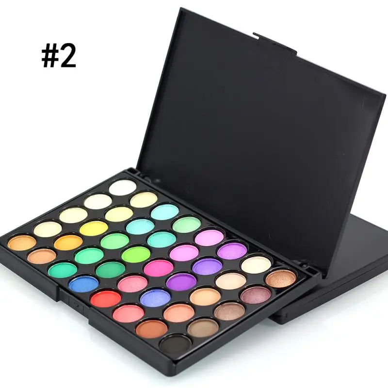 Color Glitter Eyeshadow Palette Matte Waterproof – BeautyByOla