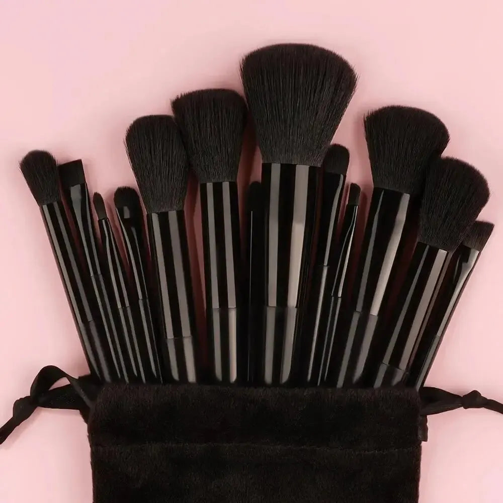 Professional Makeup Brush Set Soft Fluffy Foundation & Eyeshadow – BeautyByOla