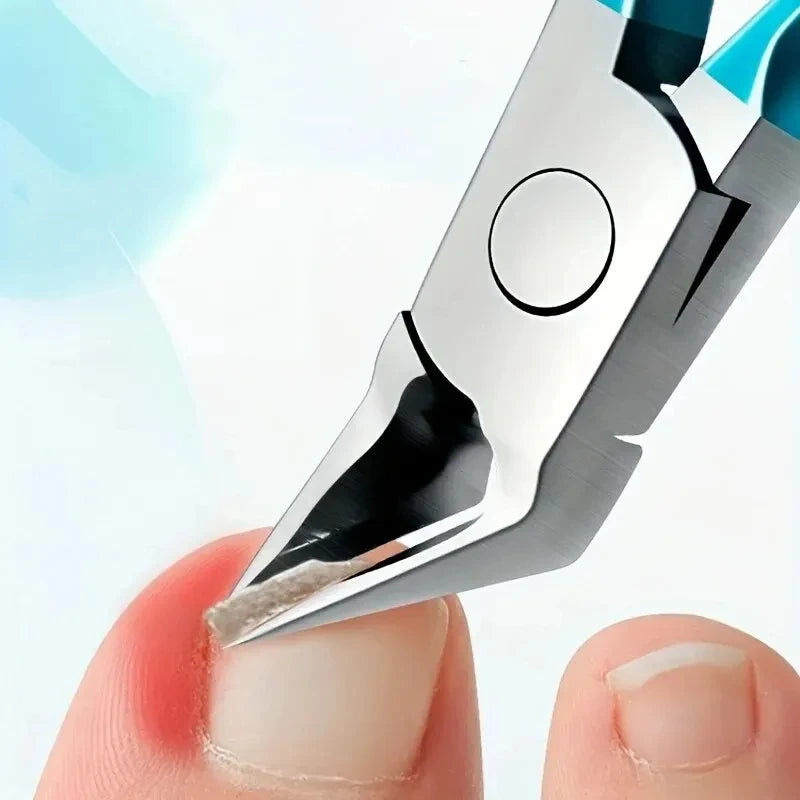 BeautyByOla – Professional Toenail Clipper, Stainless Steel Nipper for Ingrown & Thick Toenails