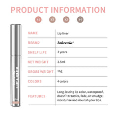 Waterproof Lip Liner & Matte Lip Tint Long-Lasting – BeautyByOla