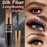 5D Waterproof Mascara Lengthening Black Fiber Eyelashes – BeautyByOla