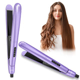 BeautyByOla – Sejoy Professional Electric Hair Curling Iron & Straightener, Multi-Function PTC Heater Curler & Crimper