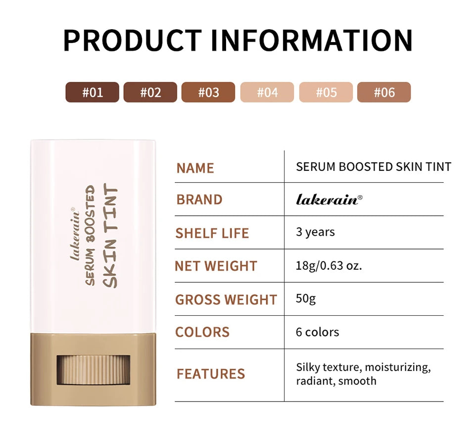 Stick Foundation Balm Serum High Coverage Smooth Plumper – BeautyByOla