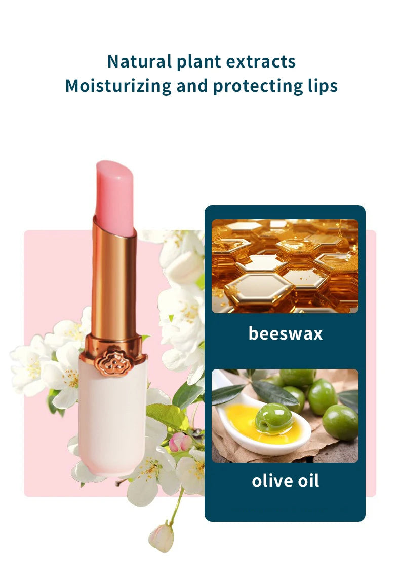 Peach Color Change Lipstick Moisturizing Jelly Lip Balm – BeautyByOla