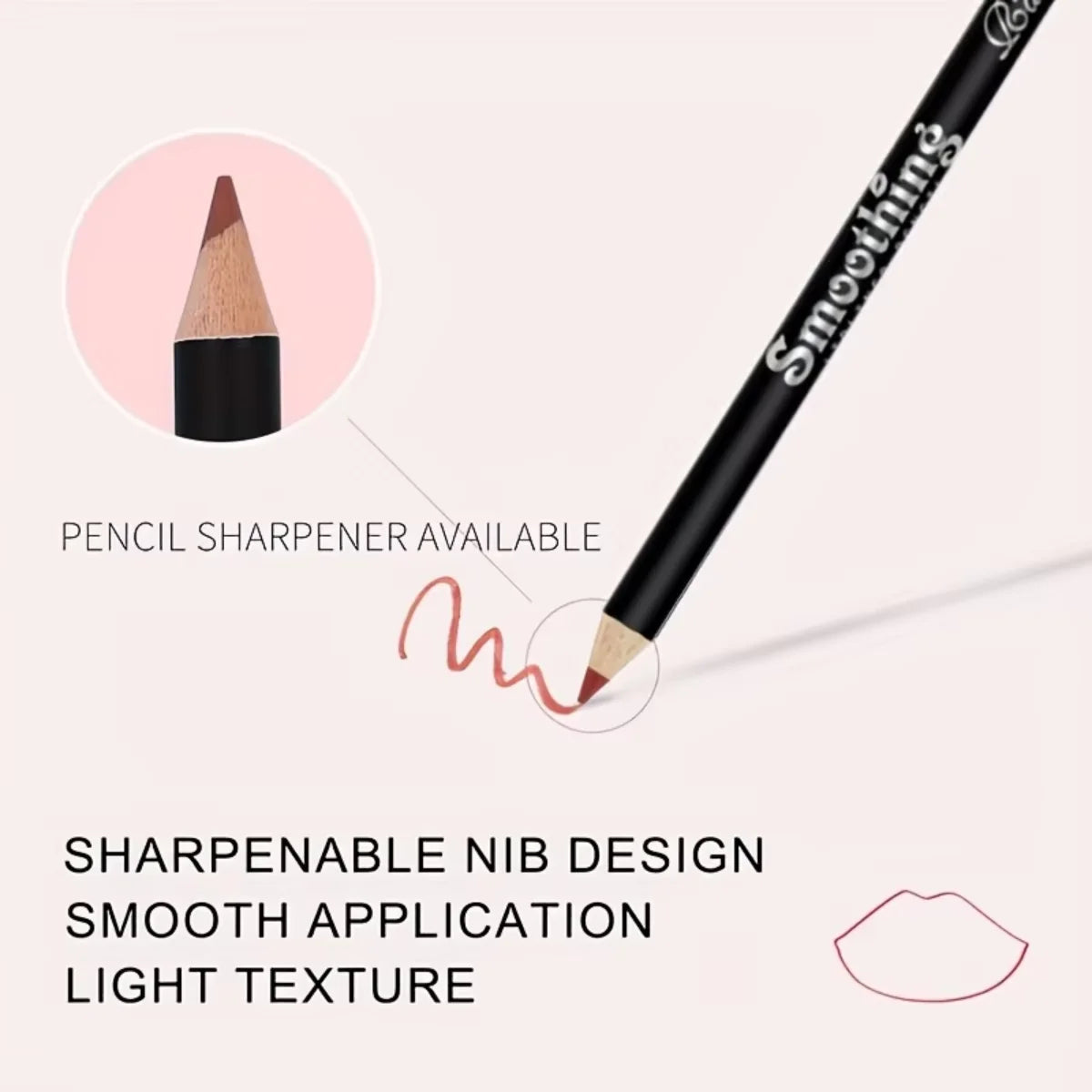Luxury Matte Lip Liner Long-Lasting Smooth Application – BeautyByOla