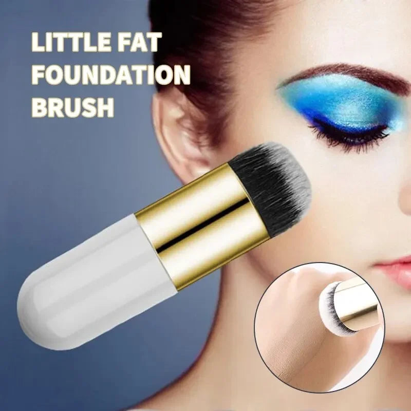 Large & Small Foundation Makeup Brush Set BB Cream Mushroom – BeautyByOla