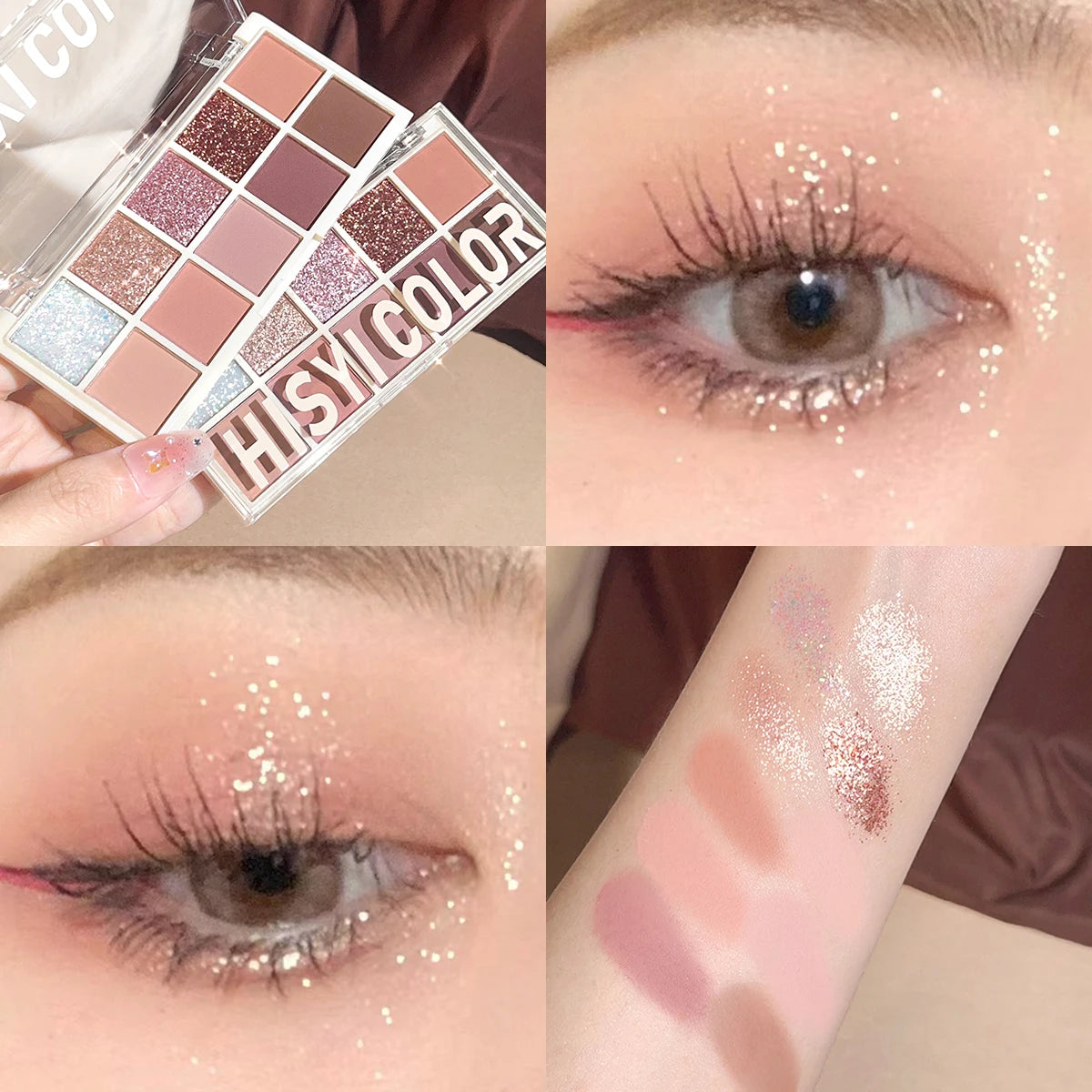Star Rejuvenation 10-Color Eyeshadow Palette Pearl & Matte – BeautyByOla