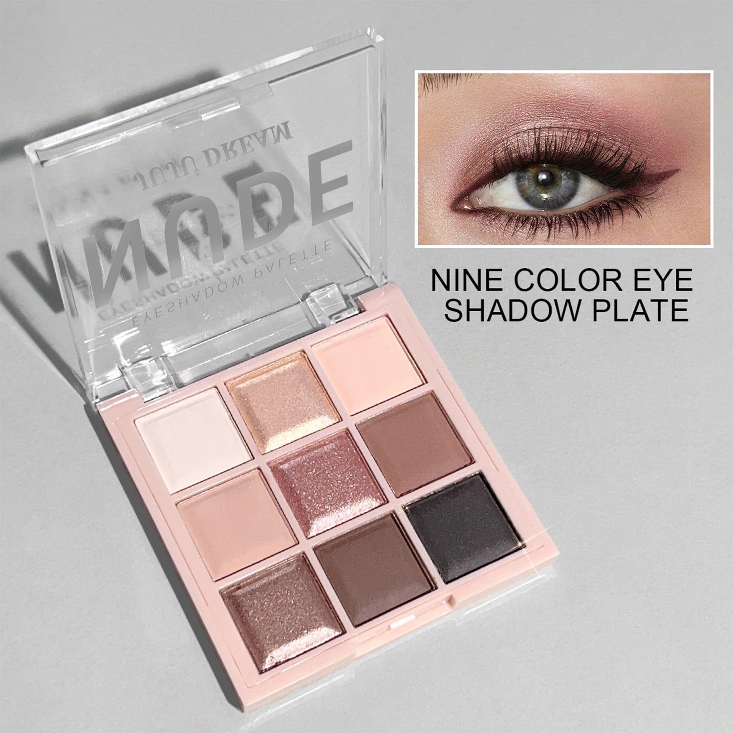 JUJU DREAM 9-Color Eyeshadow Palette Matte & Shimmer – BeautyByOla