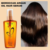 Moroccan Argan Hair Serum Lightweight Repair & Shine – BeautyByOla