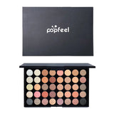 POPFEEL 40-Color Eyeshadow Palette Long-Lasting Brown & Pink – BeautyByOla