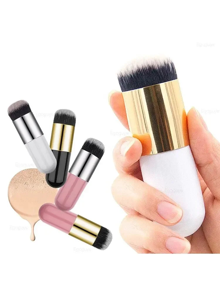 Large & Small Foundation Makeup Brush Set BB Cream Mushroom – BeautyByOla