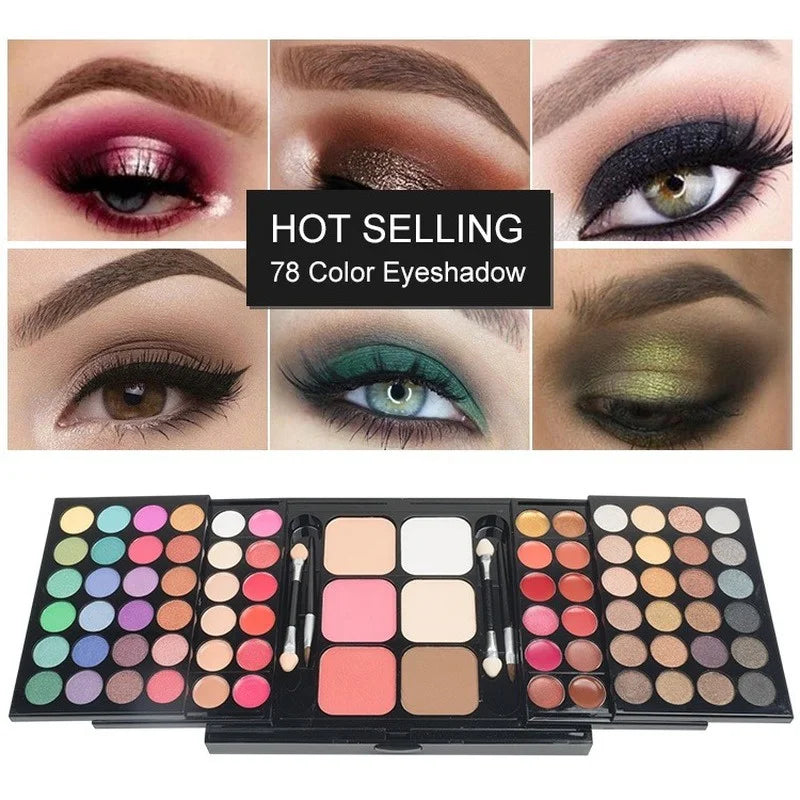 Color Glitter Eyeshadow Palette Matte Waterproof – BeautyByOla