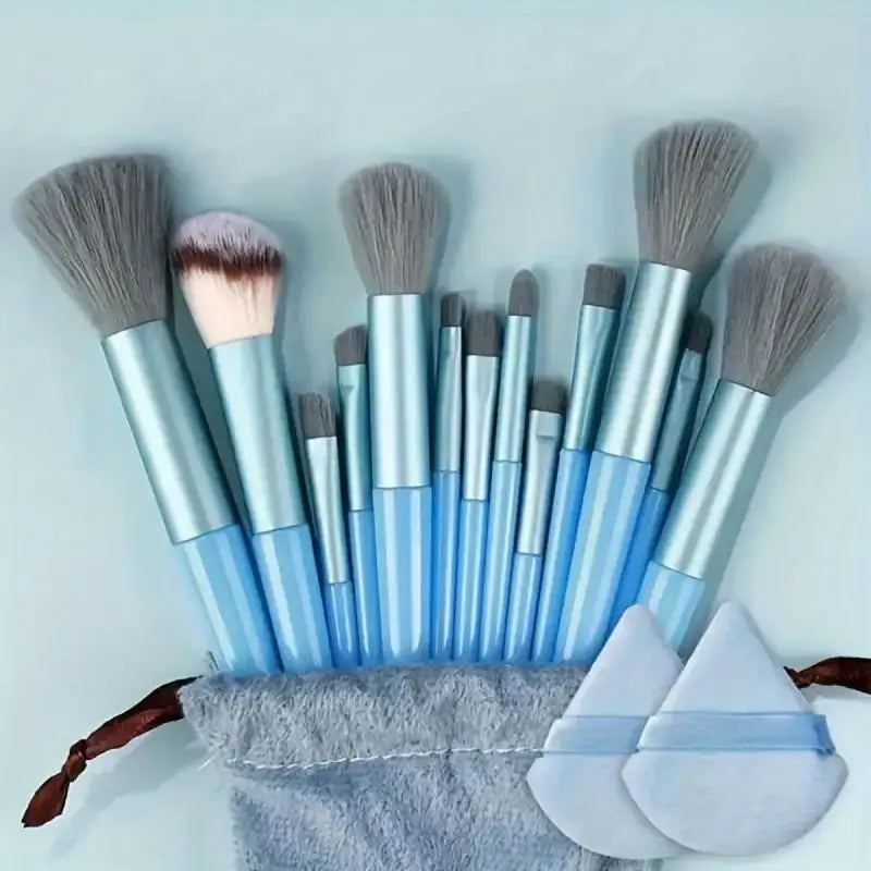 Professional Makeup Brush Set Soft Fluffy Foundation & Eyeshadow – BeautyByOla