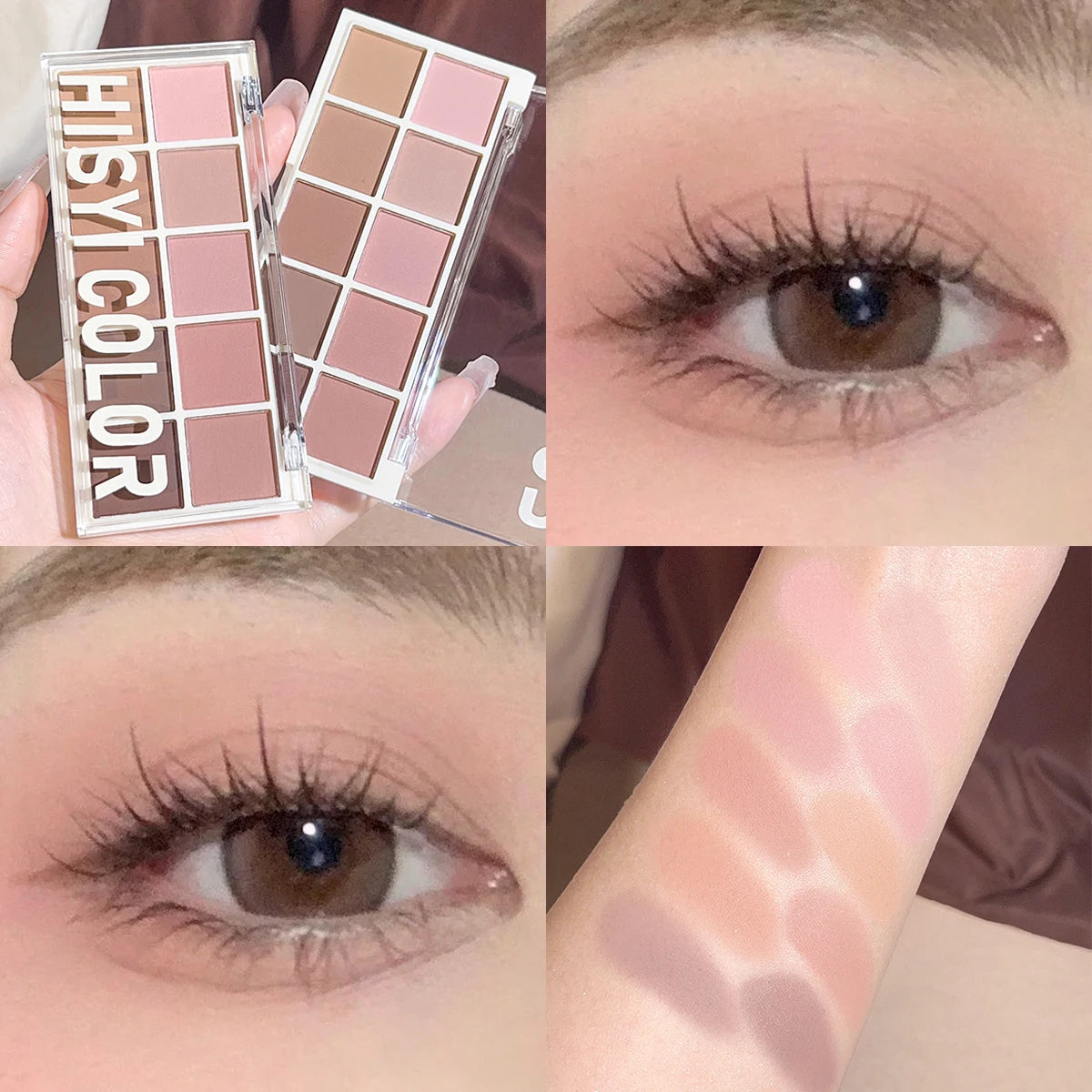 Star Rejuvenation 10-Color Eyeshadow Palette Pearl & Matte – BeautyByOla