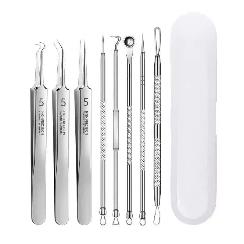 German No.5 Blackhead Remover Tweezers Ultra-Fine Acne Tool – BeautyByOla