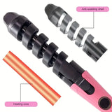 BeautyByOla – Portable Spiral Anti-Scald Curling Iron, Electric Hair Curler Wand, Ideal Gift for Women