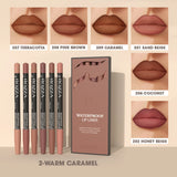 Rozza Waterproof Lip Liner Pencil Set Matte Soft Blendable – BeautyByOla