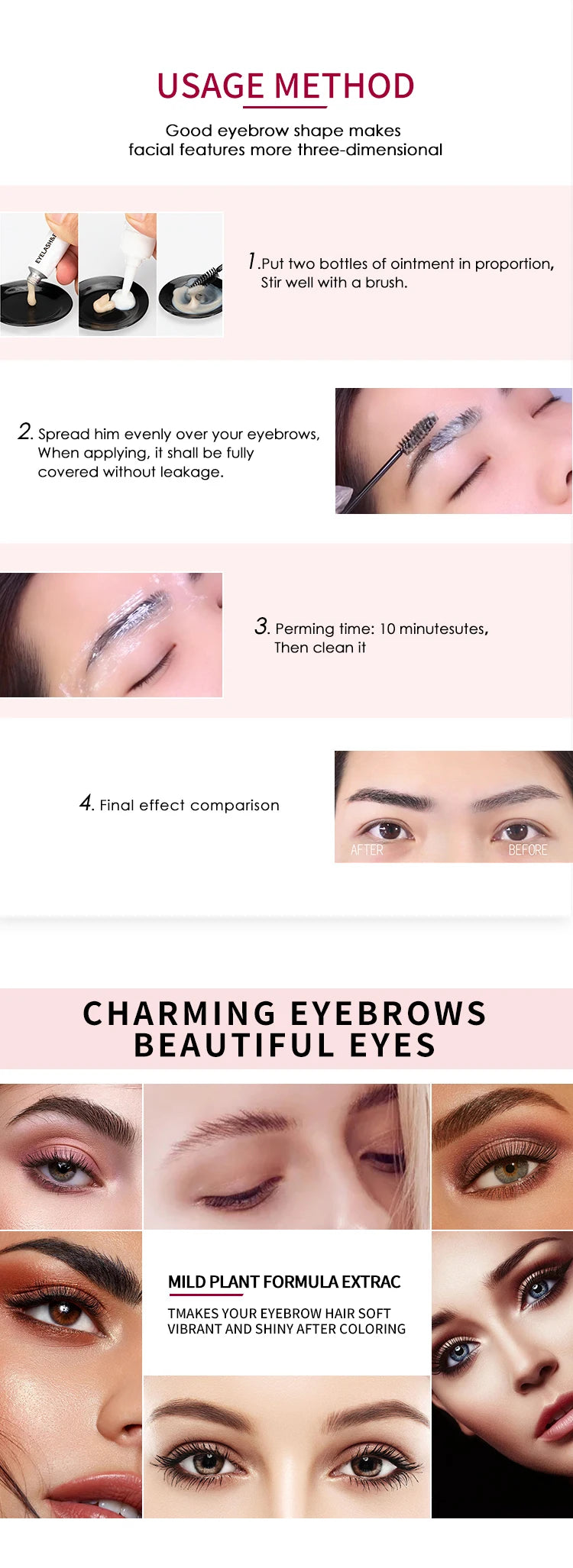 ICONSIGN Eyelash & Eyebrow Tint Kit Brow Enhancer – BeautyByOla