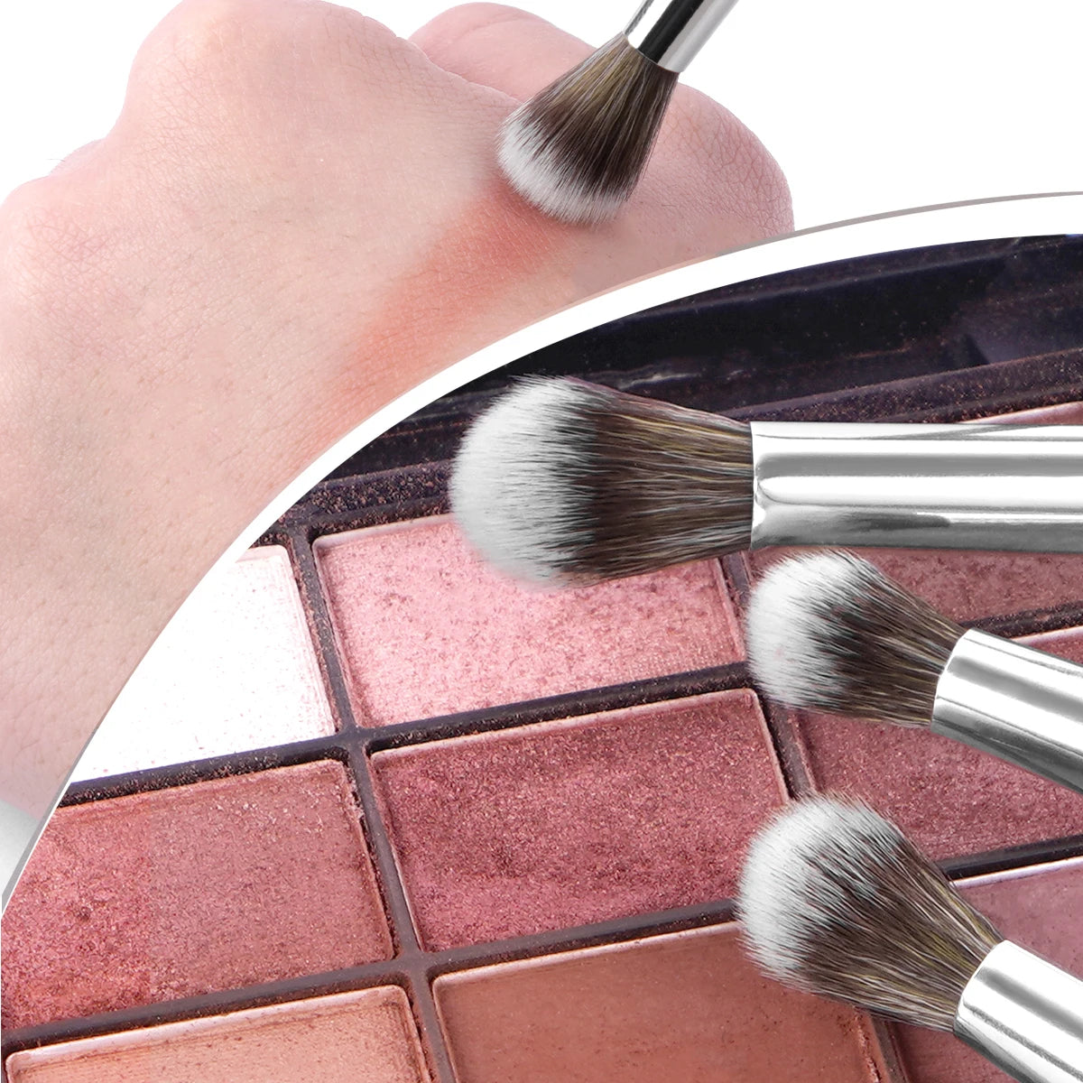 MAANGE 5PCS Detail Makeup Brush Kit Soft Bristles – BeautyByOla