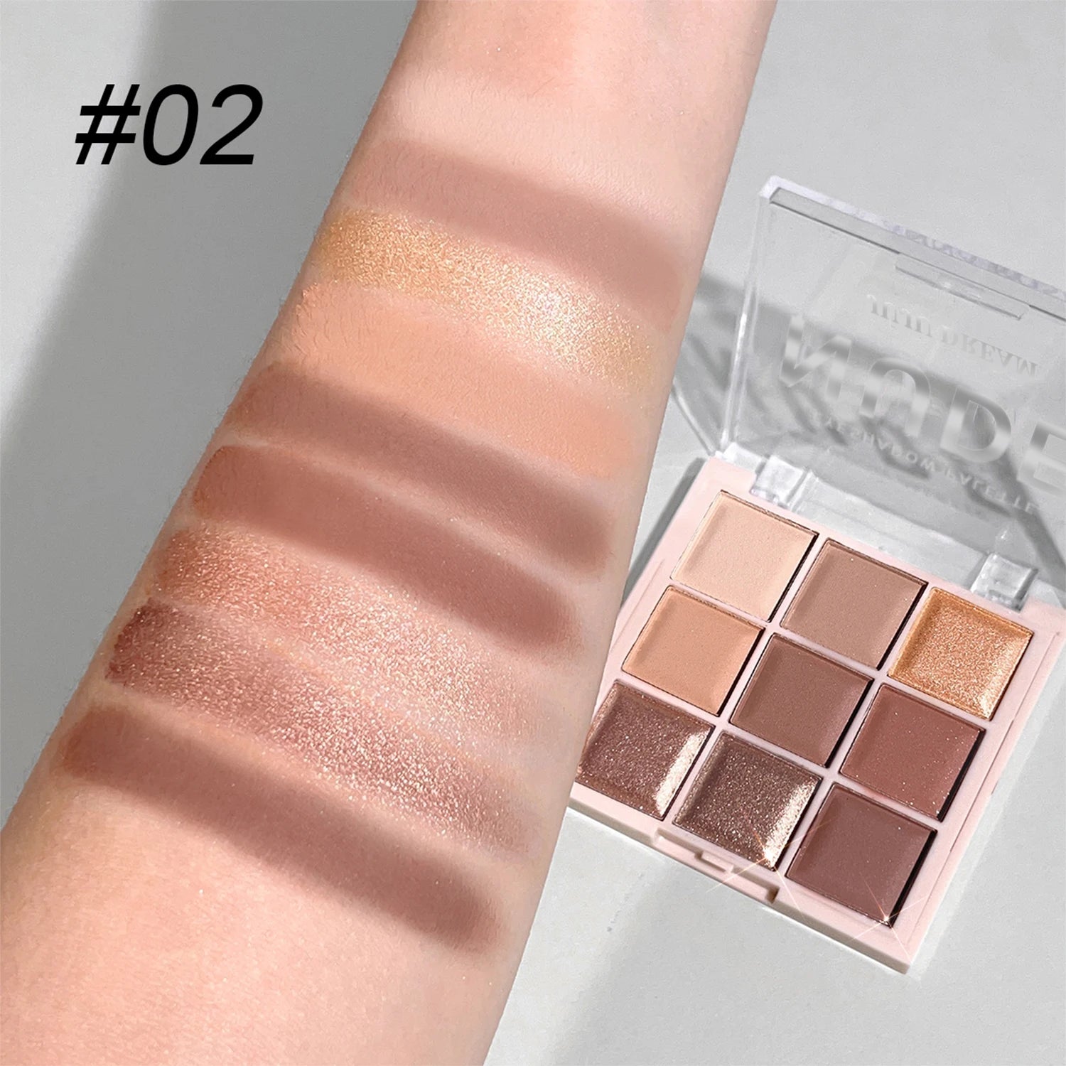 JUJU DREAM 9-Color Eyeshadow Palette Matte & Shimmer – BeautyByOla