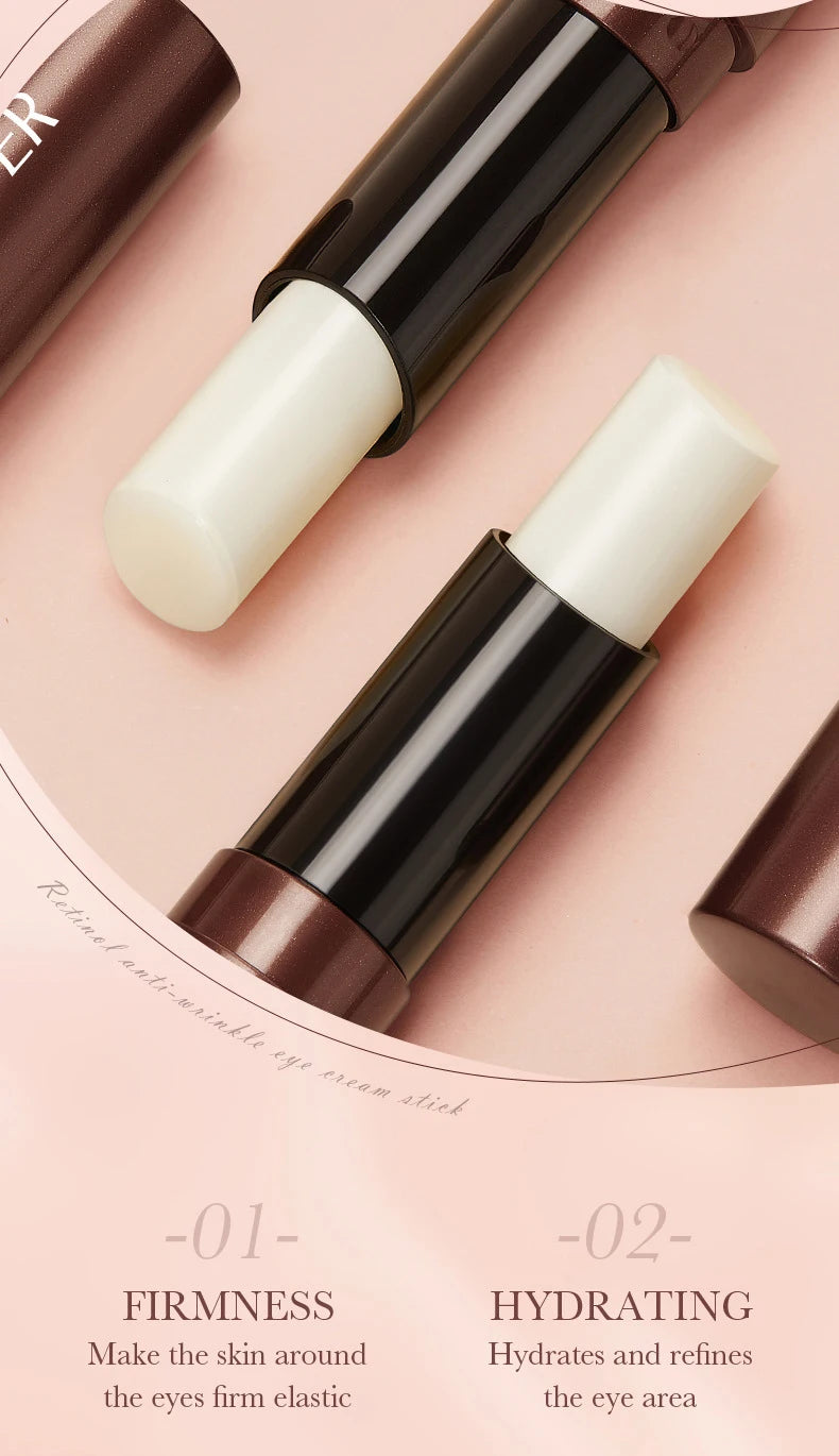 BeautyByOla – SADOER Retinol Eye Cream Stick, Anti-Dark Circles, Moisturizing & Firming Eye Care
