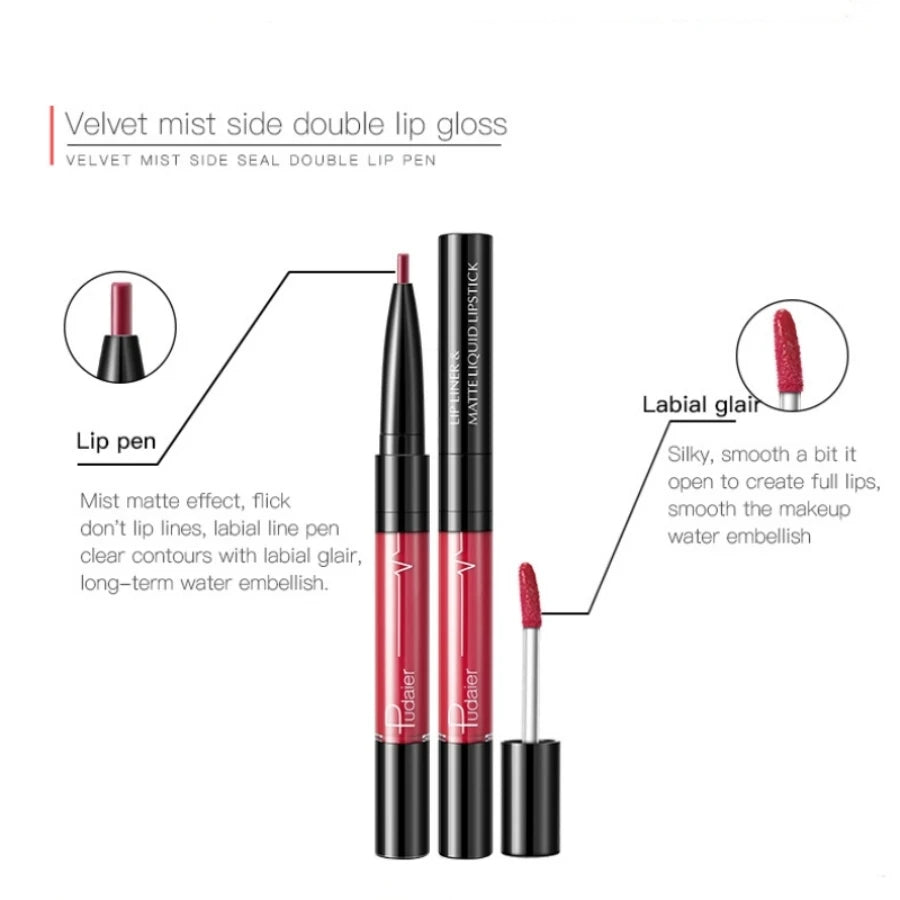 Ultra-Precise Waterproof Lip Liner High Pigment Long-Lasting – BeautyByOla