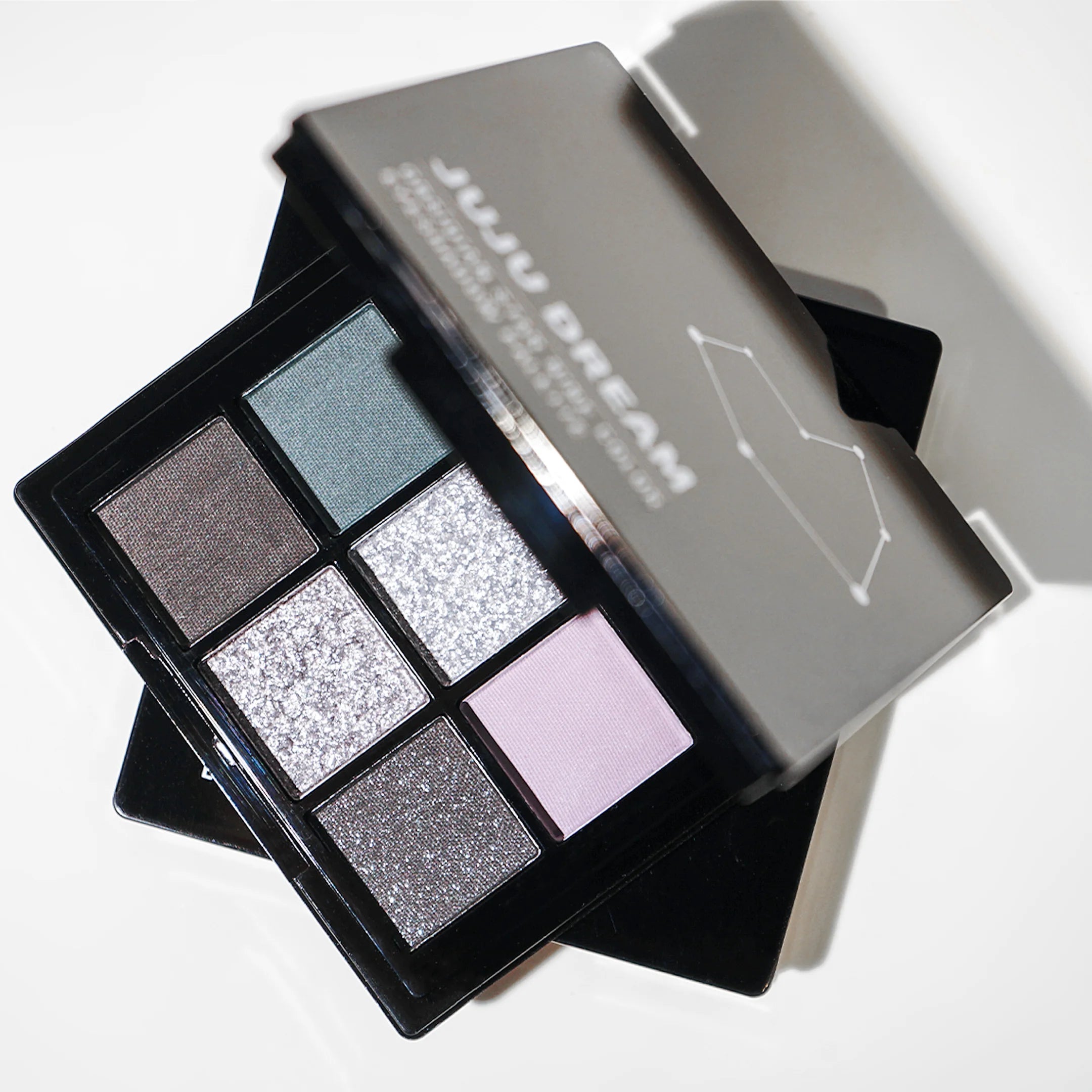 9-Color Eyeshadow Palette Gray-Pink Matte & Pearlescent – BeautyByOla