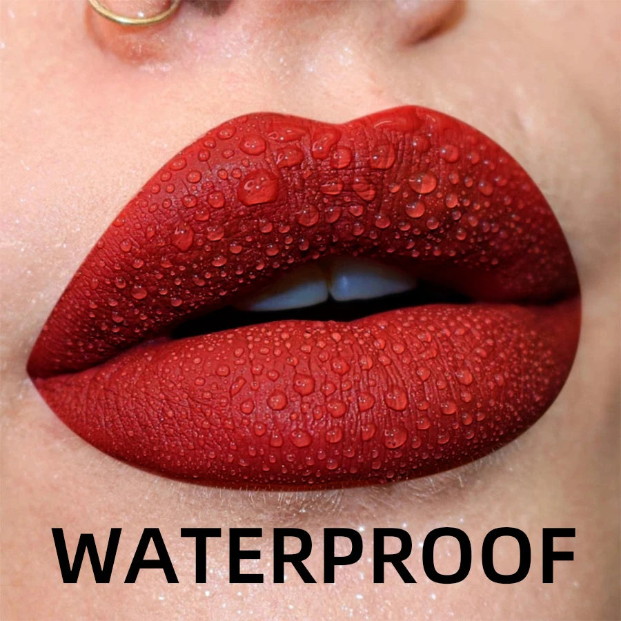 19-Color Matte Velvet Lip Gloss Waterproof Liquid Lipstick – BeautyByOla