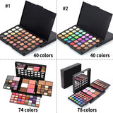 Color Glitter Eyeshadow Palette Matte Waterproof – BeautyByOla