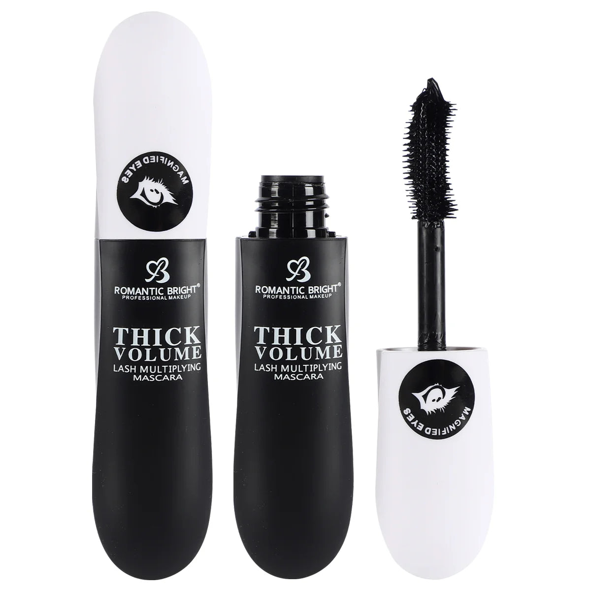 4D Fiber Thick Black Eyeliner Waterproof Durable 12ml – BeautyByOla