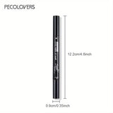 BeautyByOla – 7-Style Eyeliner Stamp Pen, Red & Black Double-Ended Liquid Eyeliner, Fast-Drying & Waterproof