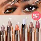 6-Color Double-Ended Eyeshadow Stick Matte & Glitter – BeautyByOla